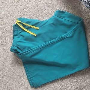 WonderWink hunter green scrubs pants
